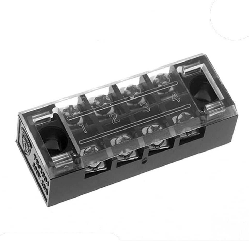 Electrical Fixed Type 35a 4pole Barrier Terminal Block Tb 3504 