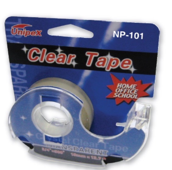 Clear Tape with Single Dispenser