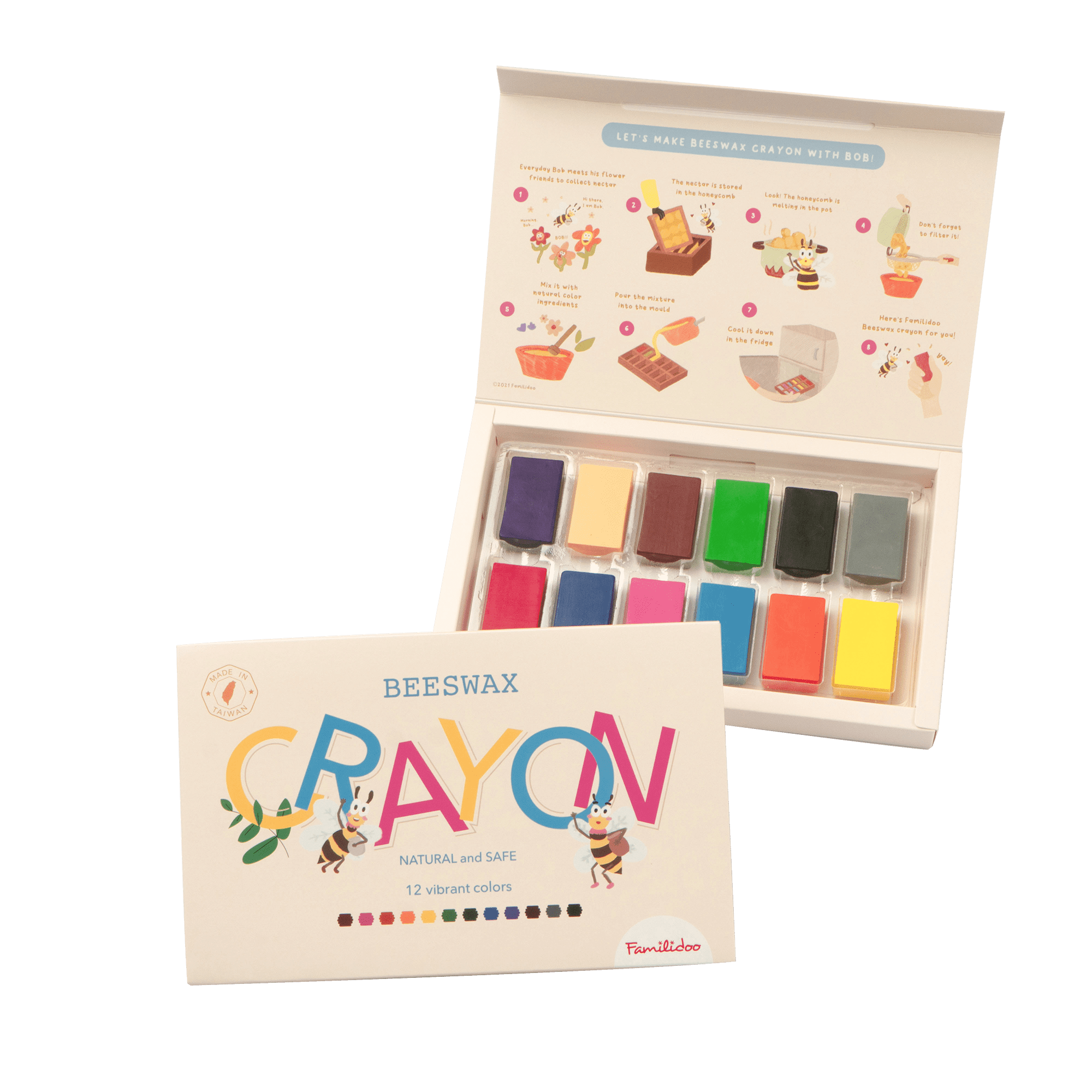 DIY colouring Beeswax Crayons Safe for children Taiwantrade