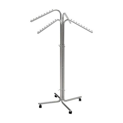 Metal 4 Way Slant Display Arm With Wheel Clothing Rack Shop
