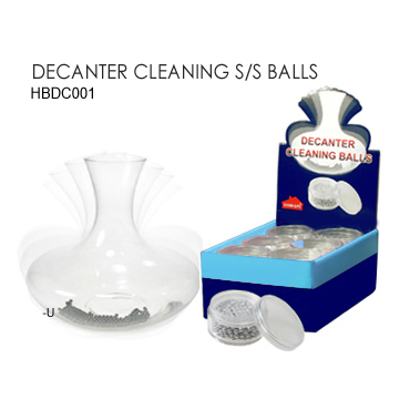 DECANTER CLEANING S/S BALLS