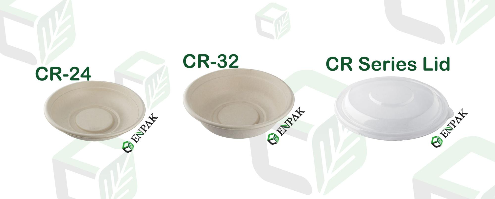 Environmentally Lunch Box Bagasse Bowl with CPET/PP laminated