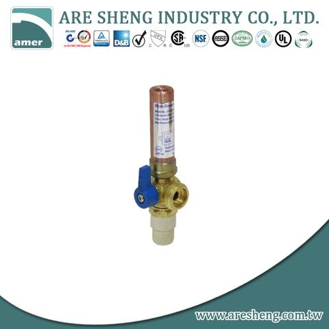 D75-004 Water hammer arrestor, B way valve