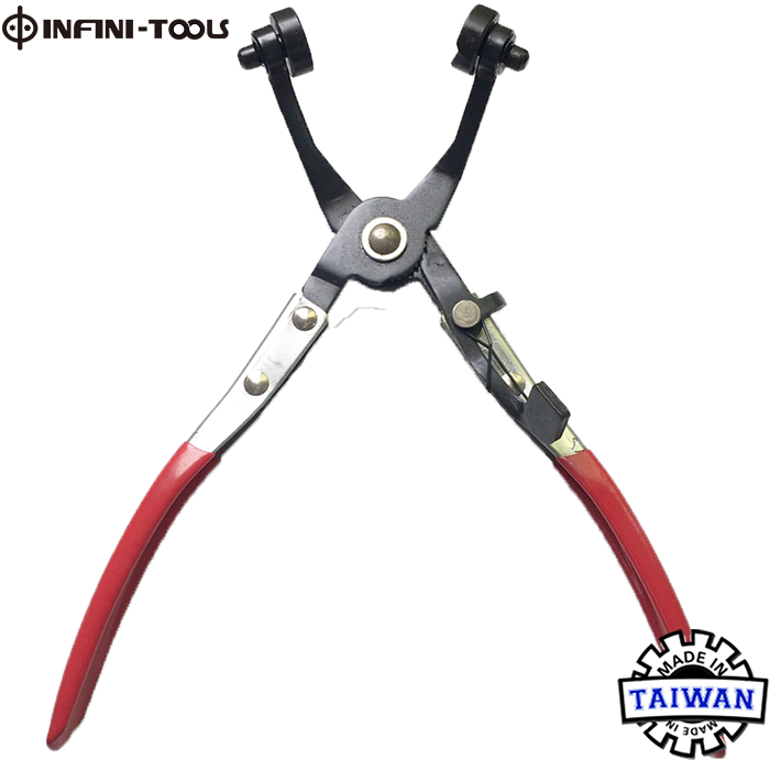 Angled Swivel Jaw Locking Car Pipe Hose Clamp Pliers Fuel Coolant Clip