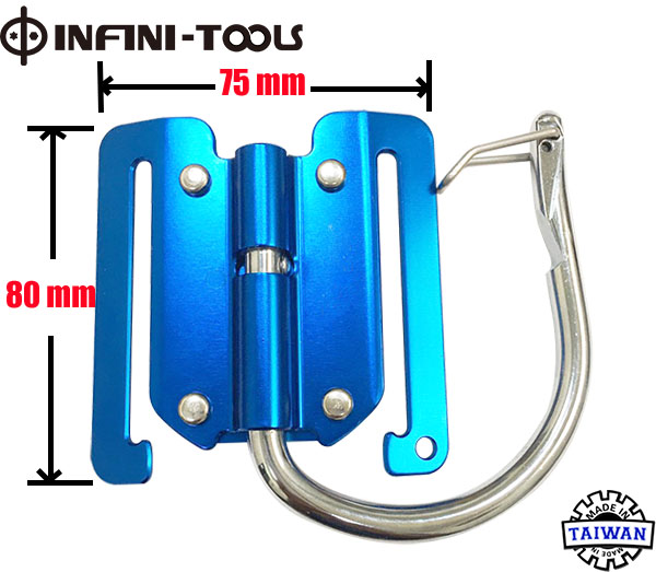 Metal Belt Mount Clip Tool Holder Hanger,Werkzeughalter Gürtelhaken
