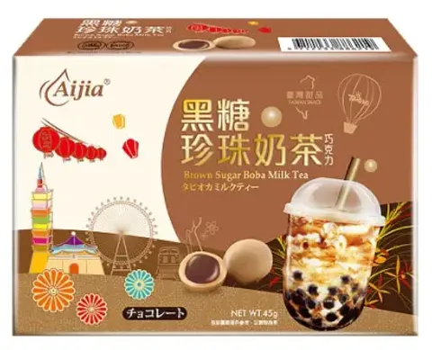 Brown sugar boba milk tea chocolate | Taiwantrade