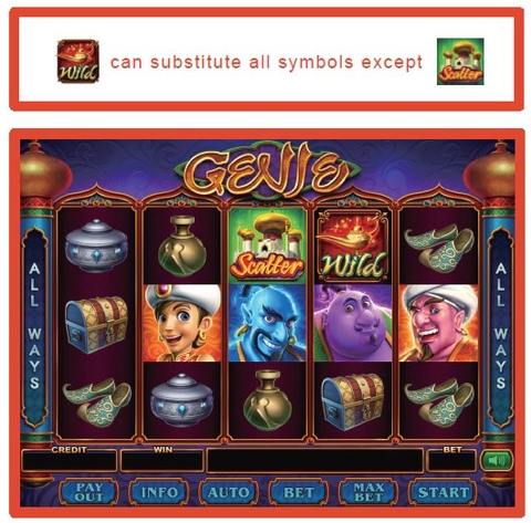 Genie - casino game, liner game, casino software, game software