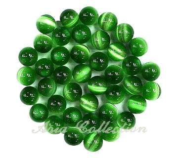 Green Cat's Eye 6mm Ball