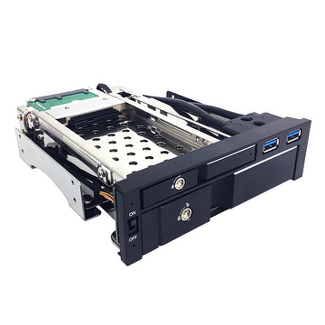 2.5” & 3.5” Mobile Rack Trayless with USB3.0 hubs