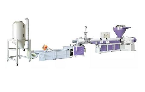 Plastic recycling & pelletizing machines