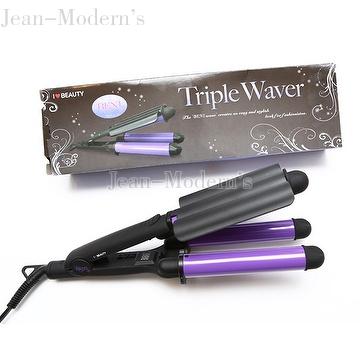 Electric Triple Wave Hair Curler