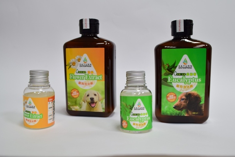 Flower Extract Dog Wash Cleaner, natural pet deodorizer