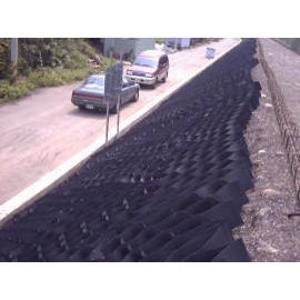 Geocell useful in the foundation reinforcement of high ways,railways,protection of steep slopes,dykes,dams,and earth walls