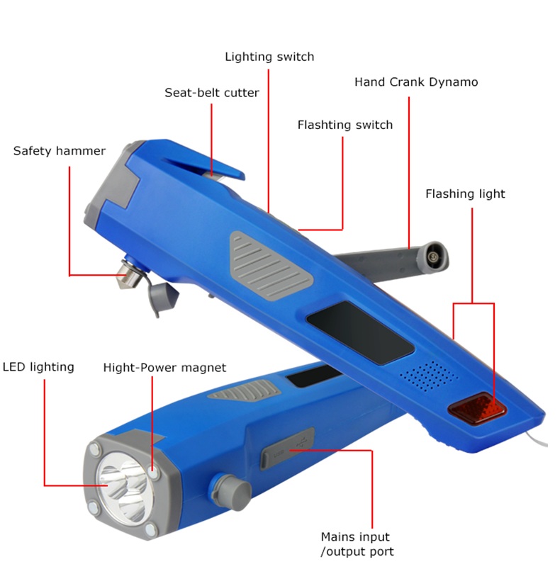 Taiwan High End Outdoor Solar Emergency Torch Kt United High End Outdoor Solar Emergency Torch