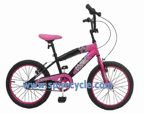 A variety of sizes cool taiwan children bicycle compliance with pink and black color