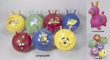 Jumping ball, Fruit smell ball, Jumping Horse