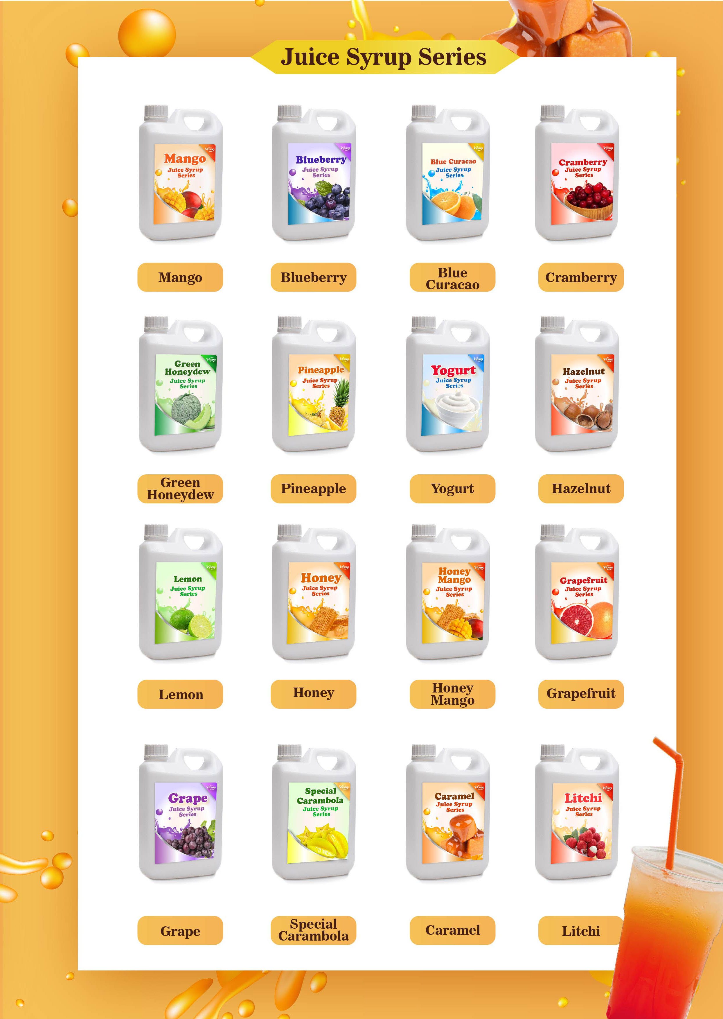 Kumquat Lemon Syrup (Juice Concentrate)