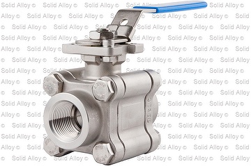 3-Piece High Pressure Ball Valve