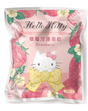 Hello Kitty Freeze Dried Strawberry | Taiwantrade.com