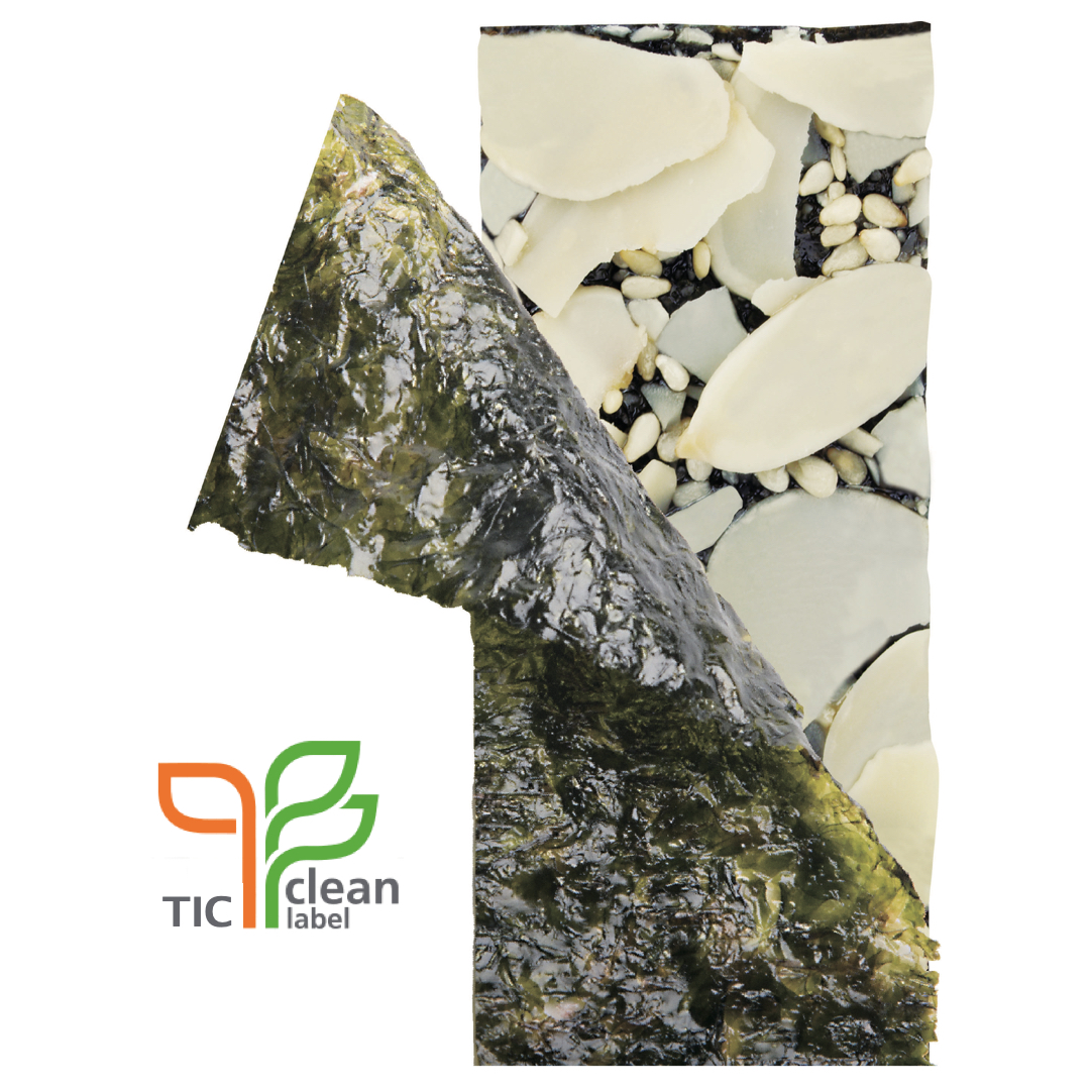 Almond Seaweed Chips, Roasted Seaweed Snack/ Nori Chips