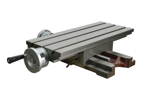 T-Slot Cross Slide Vise Table Mounted On Drilling/Tapping/Milling/Specially Purpose Machine