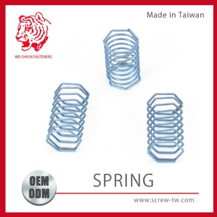 Extension Spring Custom Shape