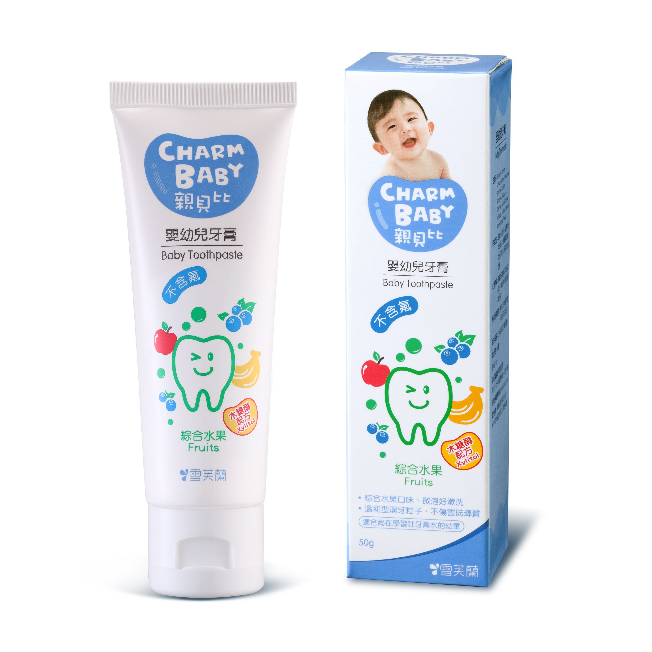 CELLINA CHARM BABY Baby Toothpaste Fruit Flavor
