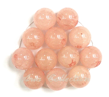 Pink Quartz 12mm Bead