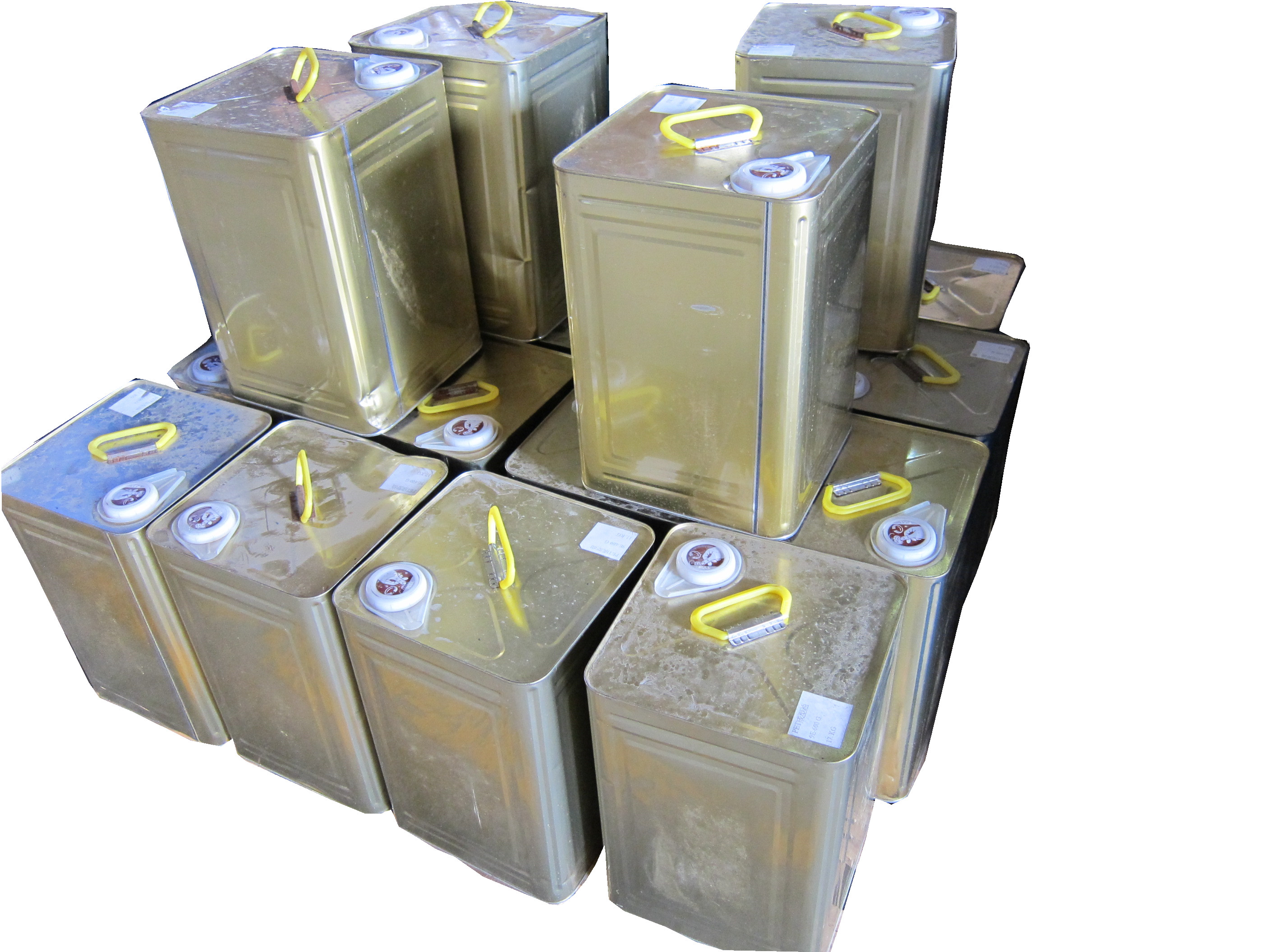 Oilbase blister packing varnish