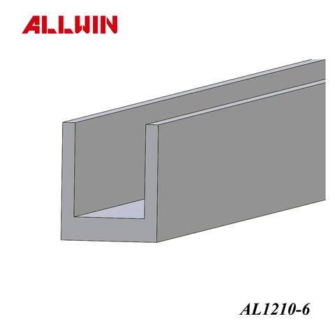 Glass Glazing Taiwan Aluminum Extrusion Mirror U Channel