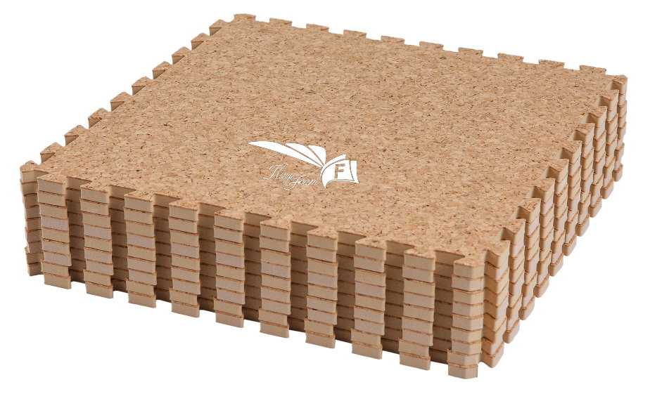 Cork Grain Interlocking Floor Mat Taiwantrade