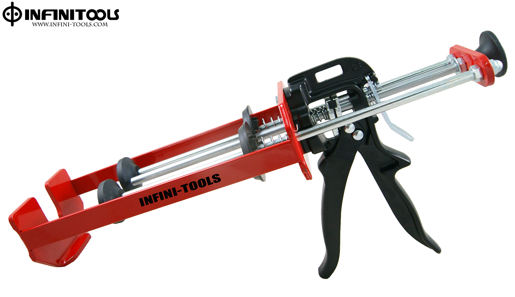 Dual Cartridges Caulking Gun , 650 ml , 11