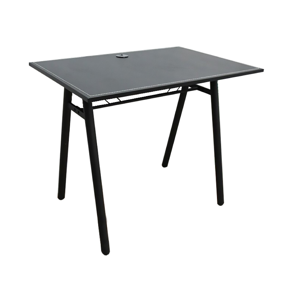 Saddle leather computer desk 90cm