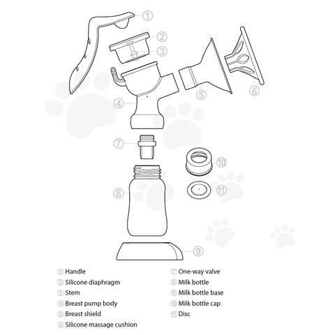 breast pump parts