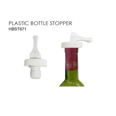 PLASTIC BOTTLE STOPPER