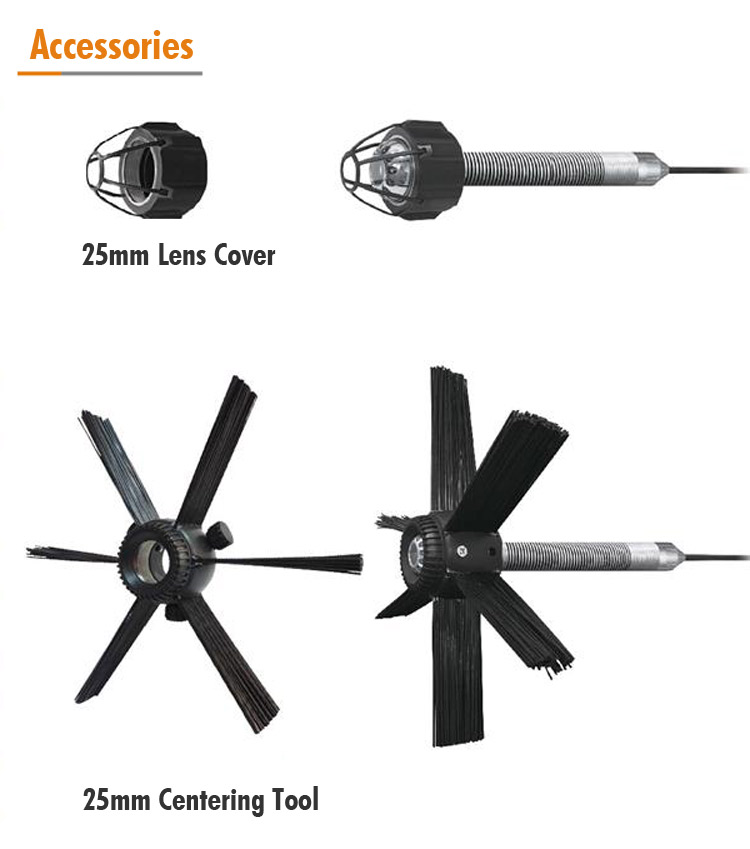 Pipe Inspection Camera Video Borescope Endoscope 