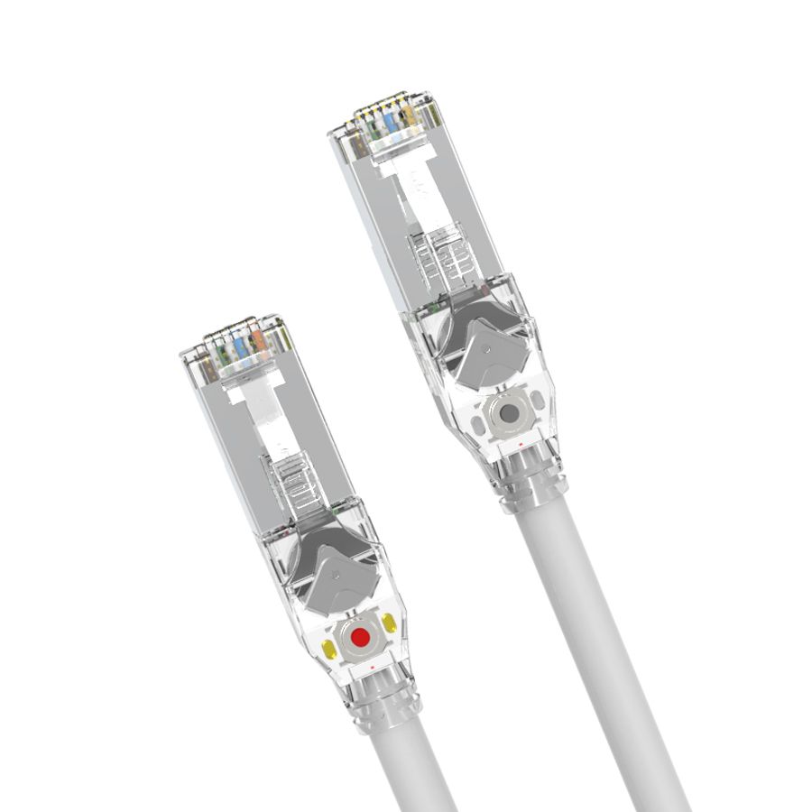 Delta Verified Cat6 STP LED SelfTracing RJ45 8p8c Patch Cord