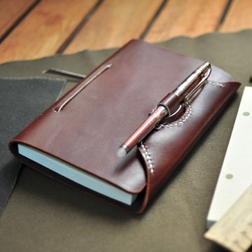 Handcraft Leather Stationery, Notebook, Calendar, Memo Pad