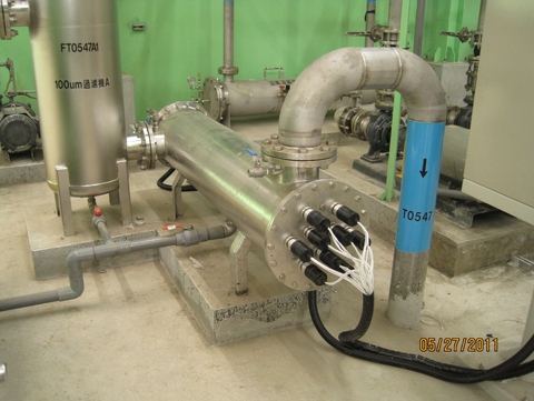 disinfection unit in water treatment