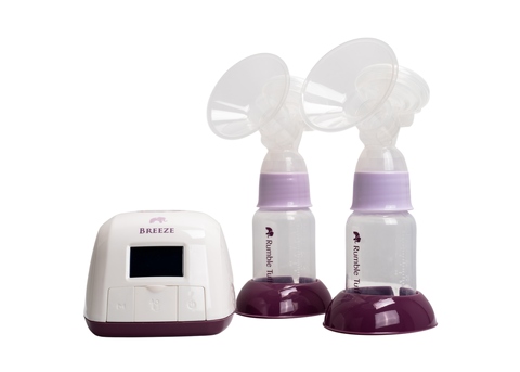 2021 New Breeze double Breast Pump with LCD Big Screen