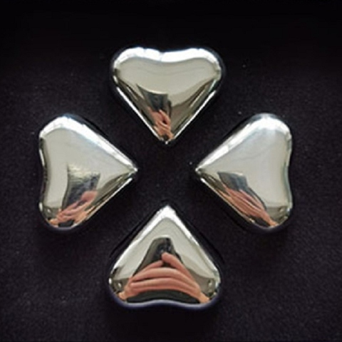 Ice cube set  4pcs     (heart-shape)