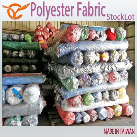 Discount Sale Polyester Pongee Waterproof Woven Fabric Stock Lots