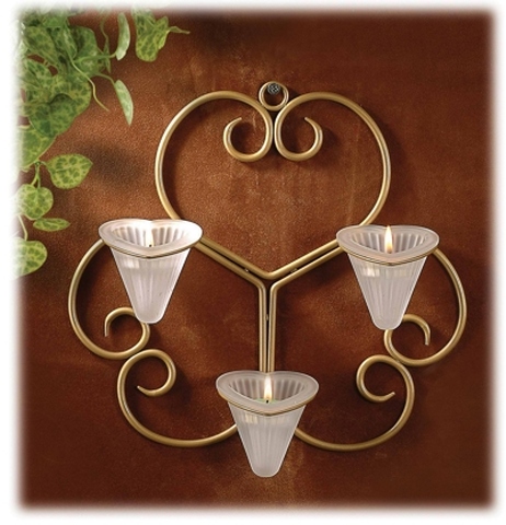 Candle Holder, Wall Series, Candles and Candle Holders