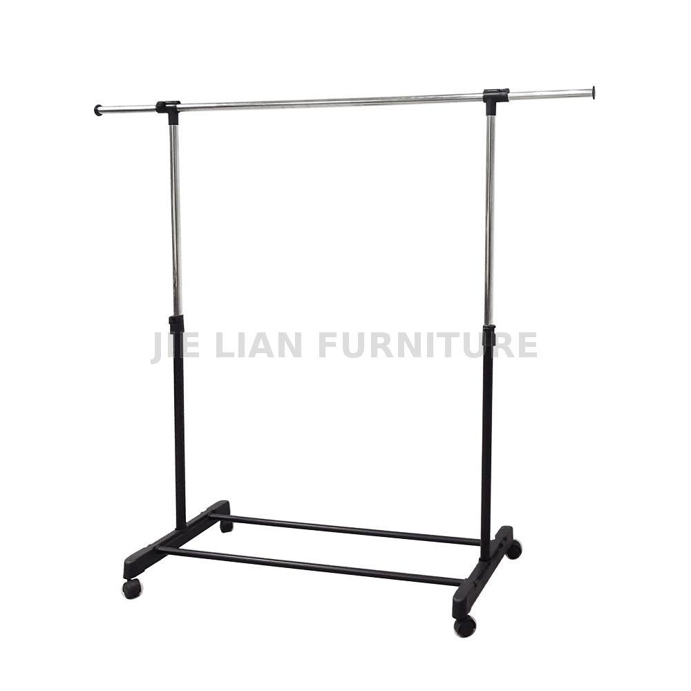 Clothes rack, Adjustable Height Rolling Metal Clothes Rack, Extension