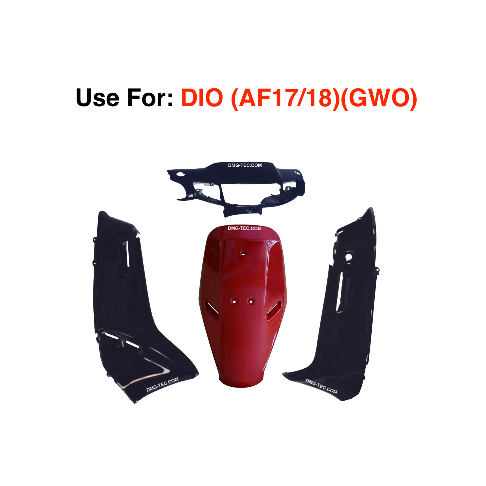 Plastic Fairing Kit Use For HONDA DIO AF17 18 GWO - DMG | Taiwantrade