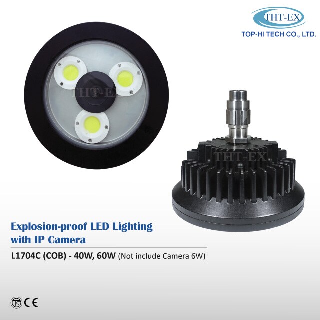 Explosion Proof Light with IP Camera (Taiwan CNS Certified for Zone 1