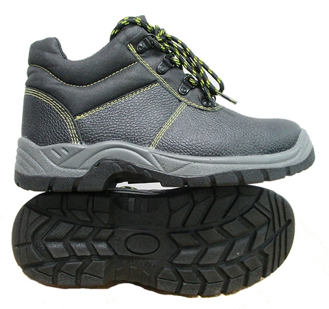 Genuine Leather Safety Shoes 