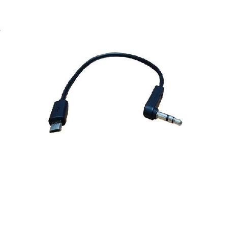 Audio Cable-DC 3.5 90-Degree Plug to Micro USB