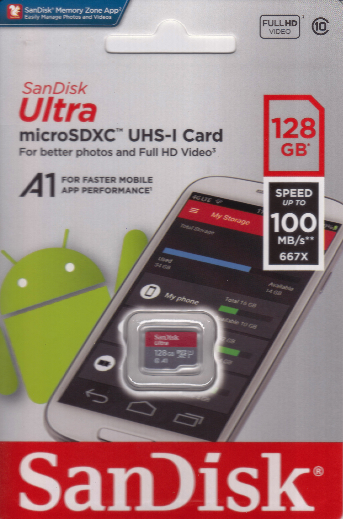 Sandisk Ultra 16g 32gb 64gb 128gb Microsdxc Class 10 Sdsquar Xxxg Gn6mn Memory Card Retail Taiwantrade Com