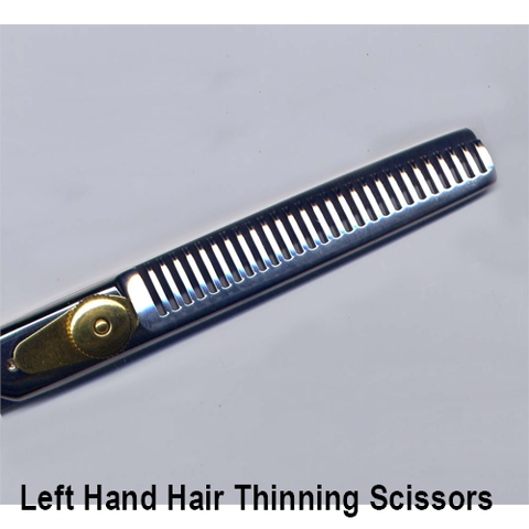 Left Handed Professional Hair Thinning Scissors 28t Barber Shears